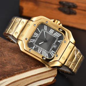 Mens 47mm Automatic Flywheel Stainless Steel Wristwatch