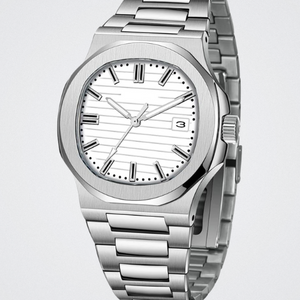 PATIK PHILLIP- 2 Tone -Day & Date-Stainless Steel-
