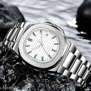 PATIK PHILLIP- 2 Tone -Day & Date-Stainless Steel-