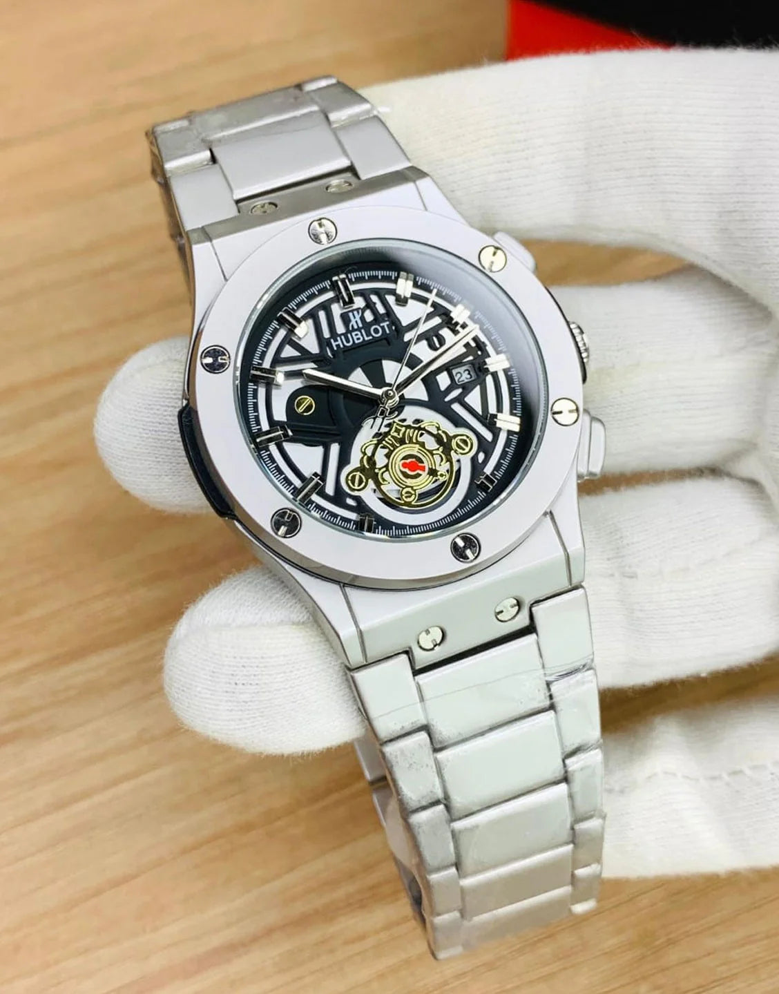 Hublot Diamond Cut Spider Watch